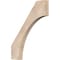 Ekena Millwork 3 1/2"W x 30"D x 38"H Westlake Smooth Knee Brace, Douglas Fir BRC04X30X38WTL00SDF - alternate 1